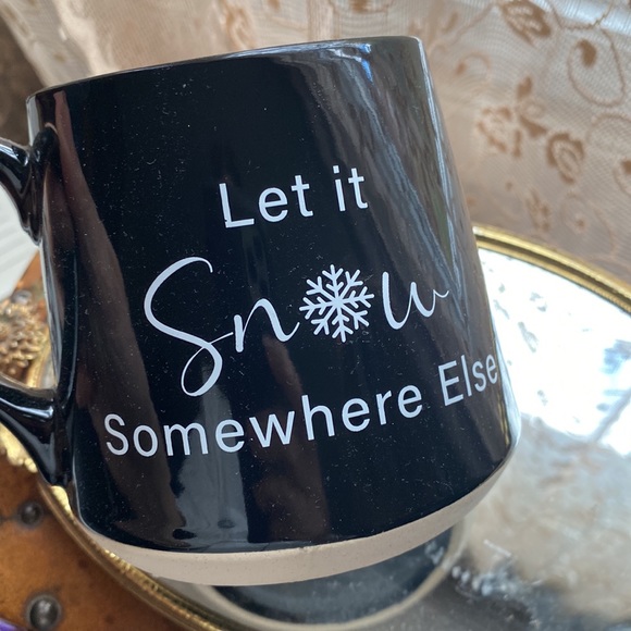 Koppers Let it snow somewhere else coffee/tea mug cup - Picture 5 of 10